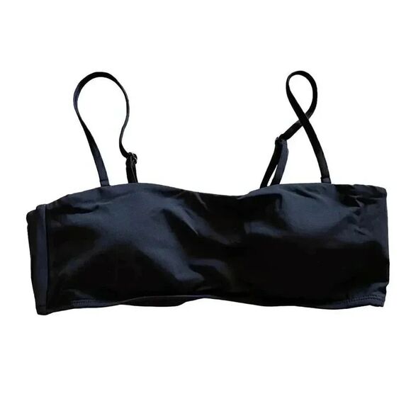 Andie Swim The Rio Top
Black Removable Straps Padded  Side Boning SZ L #1450 - Picture 3 of 11
